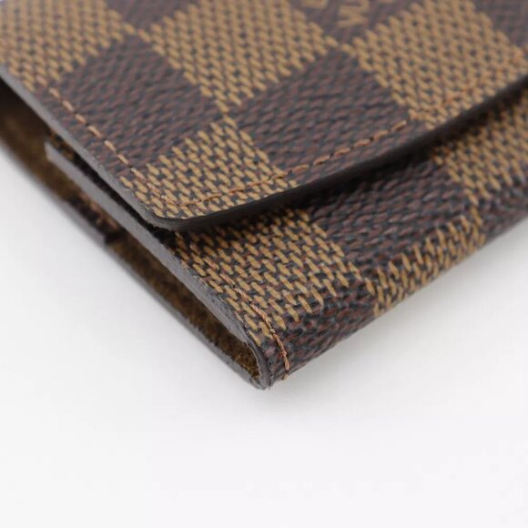 LOUIS VUITTON Cufflink case Other miscellaneous goods M64681 Brown Damier ... - Picture 4 of 6